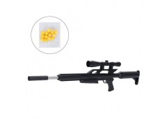 автомат 87см., пластикові кулі, в кул. 19х53х9см.  131С  (18)