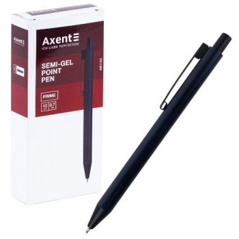 ручка Axent Prime кульк. масл. автом. синя 0,7мм., синій корпус  АВ1103-02-02-А  (12/72/864)