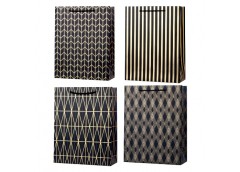 пакет подар. Buromax паперовий 18х23х8см., тиснення фольгою  ВМ.2000133  (12/600...