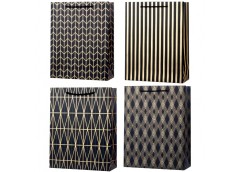 пакет подар. Buromax паперовий 31х42х12см., тиснення фольгою  ВМ.2000135  (12/36...