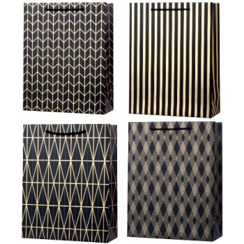 пакет подар. Buromax паперовий 31х42х12см., тиснення фольгою  ВМ.2000135  (12/360)