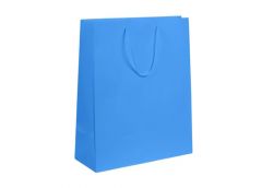 пакет подар. Buromax паперовий 17,5х25х17см., блакитний  ВМ.2000139-14  (12/480)...