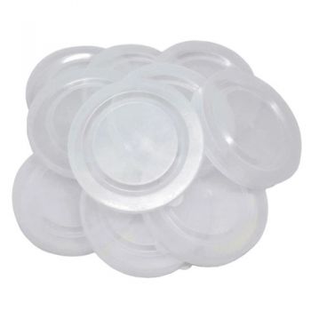 кришка х/б біла (Юніпласт)  (200)