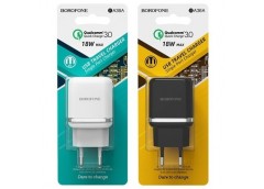 зарядний пристрій Borofone High speed на 1 USB QC3.0  BA36A