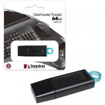 флеш-карта Kingston DT Exodia USB 3.2  64Gb