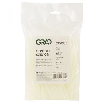 клей силіконовий Сигма Grad   d-8мм., довж. 200мм., 1кг. (114шт.)  2701025  (20)