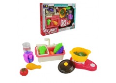 кухня плита, мийка, продукти, в кор. 42х28х6см.  345-19В  (24/48)