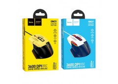 миша Hoco дротова Overlord luminous gaming wired mouse  GM31