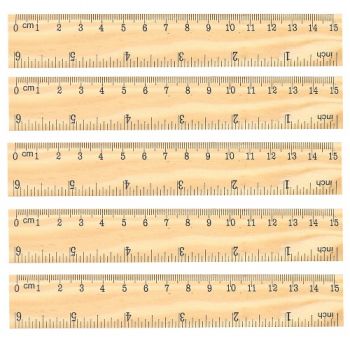 лінійка J.Otten дерев`яна 15см.  DSCN3116-15  (144/2880)