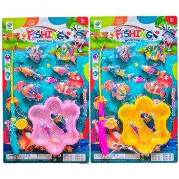 риболовля вудка, 8 рибок, на бліст. 49х29см.  3067-103  (54/108)