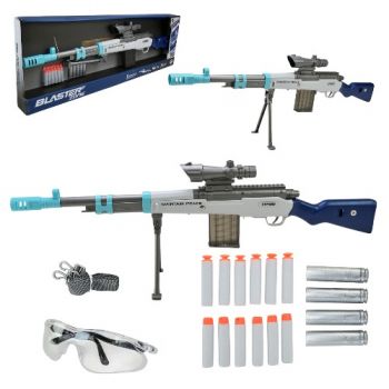 автомат стріляє поролоновими кулями, в кор. 89х29,5х7,5см.  WY2103B  (10)