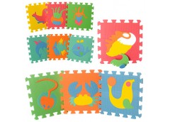 килимок Мозаїка EVA морські мешканці 10 дет. (8мм.,. 29х29см.) в кул. 29х29х8см....