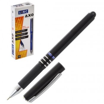 ручка Linc кульк. масл. AXO Roller чорна 0,7мм.  410976  (10/100/1000)