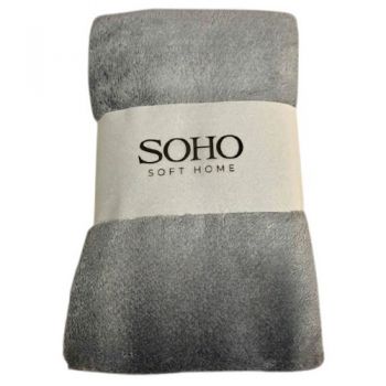 рушник Soho мікрофібра 35х75см. Gray mix  (3)