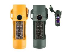 ліхтарик Multifunctional, Li-Ion акумулятор, індикація заряду, запальничка, ЗП T...