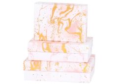 набір подарункових коробок Buromax 3шт., розмір найбільшої 24,5х17,5х7см.  ВМ.23...