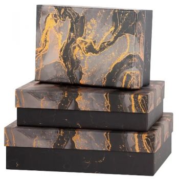 набір подарункових коробок Buromax 3шт., розмір найбільшої 24,5х17,5х7см.  ВМ.233329