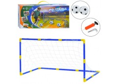 ворота футбольні 120х56х62см., сітка, 2 м`ячі, насос, в кор. 40х19,5х7,5см.  MR ...