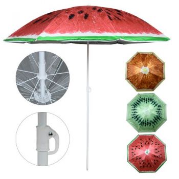 парасолька пляжна d-1,8м.  МН-5304-3  (12)