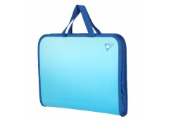 тека-портфель YES FC на блискавці з тканинними ручками 