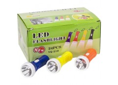 ліхтарик LED 10х3,8х12,8см. на 3 батар. AG10  YQ-219/114224  (24/960)