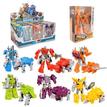 трансформер в кор. 17,5х5х13см., 12шт. в диспл. 39,7х21х18см.  HF9001-8  (96/192)