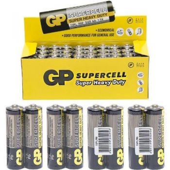 батарейка GP Supercell R 6 сіра  1x 2 в кор.  (40/200/1000)