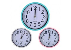 годинник настінний круглий d-25см.  562