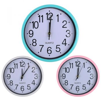 годинник настінний круглий d-25см.  562