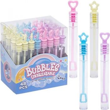 мильні бульбашки Bubble Tubes міні концентрат 10,5х1см.  118758  (48/1728)