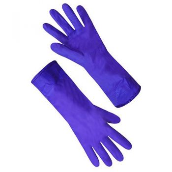 рукавиці Seven господарські утеплені фіолетові  69142