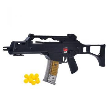 автомат 73см., стріляє пластиковими кульками, в кул. 30х56х5см.  G36C  (18)