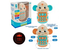 телефон ”Грайся та навчайся” Слоненя, музичні ефекти, звуки, в кор.  PL-724-12  ...