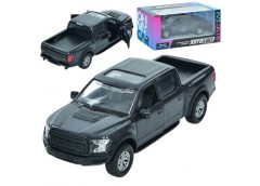 джип Автосвіт 2017 Ford F-150 Raptor мет. інерц. 13см., гум. кол., в кор. 16х7х7...