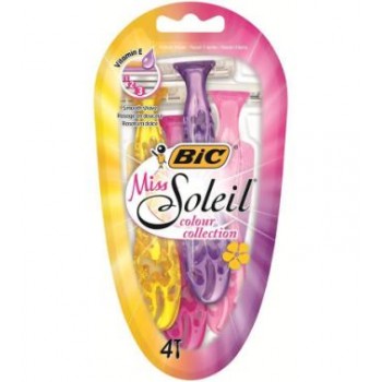 станок для гоління BIC Soleil Miss набір 4шт. в слюді , ціна за набір  