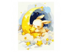 картина за номер. Santi з LED-підсвіткою 30х40см. 