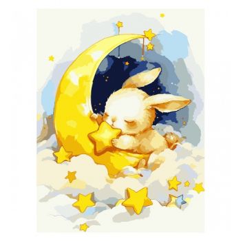 картина за номер. Santi з LED-підсвіткою 30х40см. 