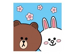 картина за номер. Santi 25х25см. 