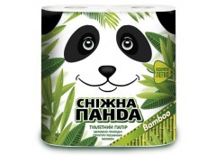 папір туалетний Сніжна панда Bamboo двошаровий  4шт./уп., ціна за упаковку!!!  (...