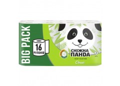 папір туалетний Сніжна панда Classic двошаровий 16шт./уп., ціна за упаковку!!!  ...