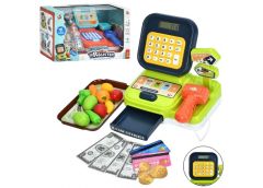 кас. апарат 16,5см. кальк., сканер, продукти, гроші, звук, на бат. в кор. 33х17х...
