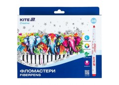 фломастери Kite Superwashable 36кол.  К-1154  (6/36)