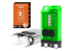 ліхтарик з Li-Ion акум., 2LM+4SMD(RGB), ЗП Type-C  S02/V3