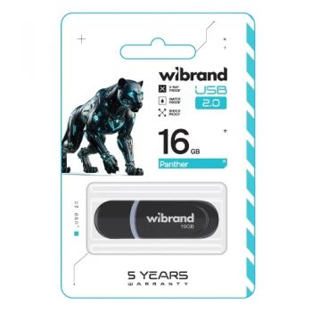 флеш-карта Wibrand Panther  16Gb  WI2.0/PA16P2B
