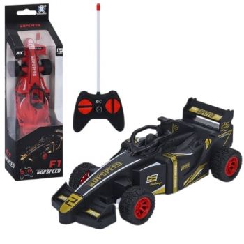 машина р/к 17,5см. гоночна, гумові колеса, на батар. в кор. 29,5х8,5х6см.  CR1963  (48)