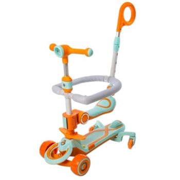 самокат дитячий 5 в 1 Smart помаранчевий  N-388