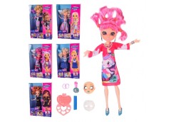 лялька 26см., змінює макіяж і колір волосся, аксесуари, в кор. 21х5,5х32,5см.  3...