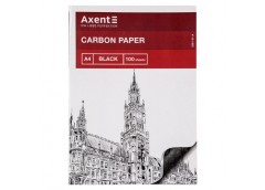 папір копіювальний Axent А4/100арк. чорний  3301-01-А  (50)