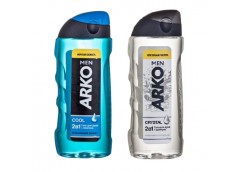 гель для душу + шампунь 2 в 1 ARKO MEN 260мл. (в ас-ті)