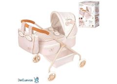 коляска для ляльки мет. класика 50х35х56см., сумка, кошик, в кор. 44х32х11см.  8...